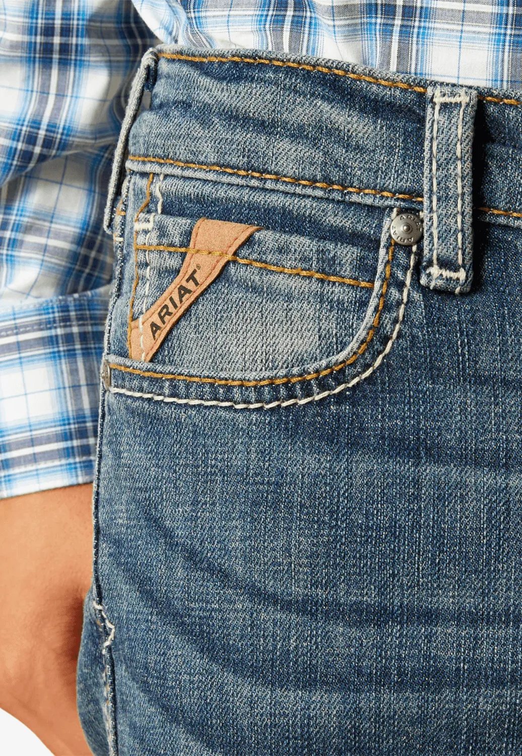 Ariat Boys B4 Sebastian Boot Cut Jean - Wave