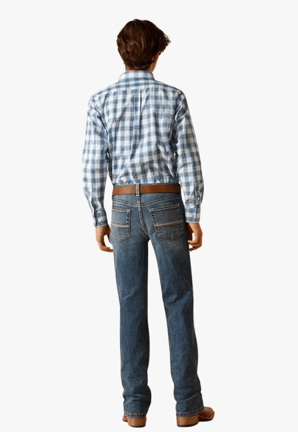 Ariat Boys B4 Sebastian Boot Cut Jean - Wave
