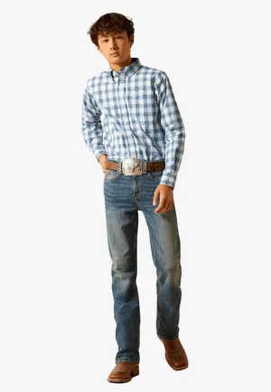 Ariat Boys B4 Sebastian Boot Cut Jean - Wave