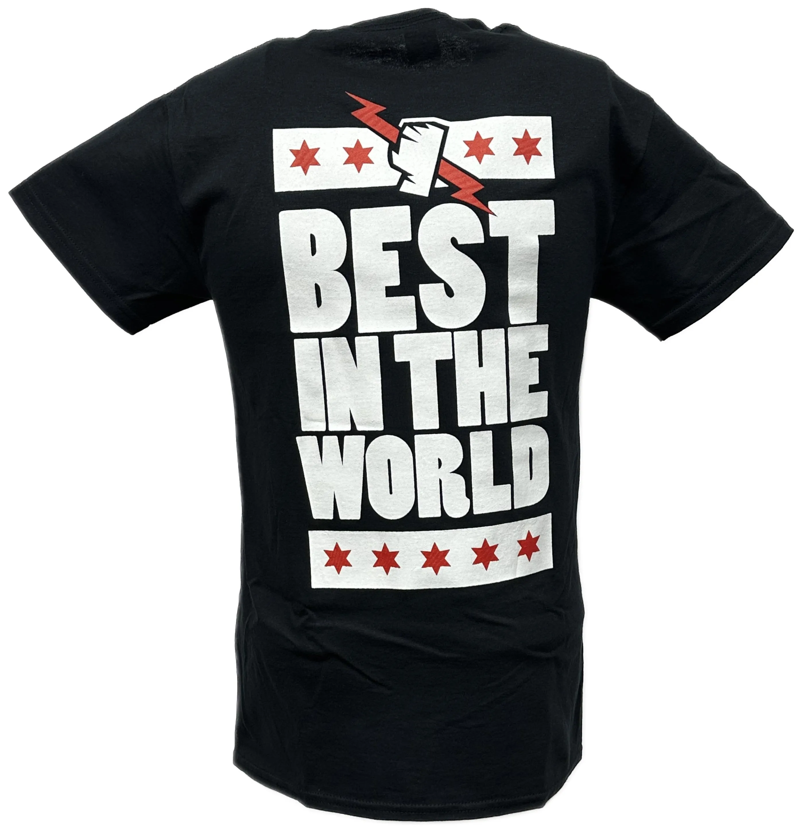 CM Punk Crimson X Best In The World Mens Black T-shirt