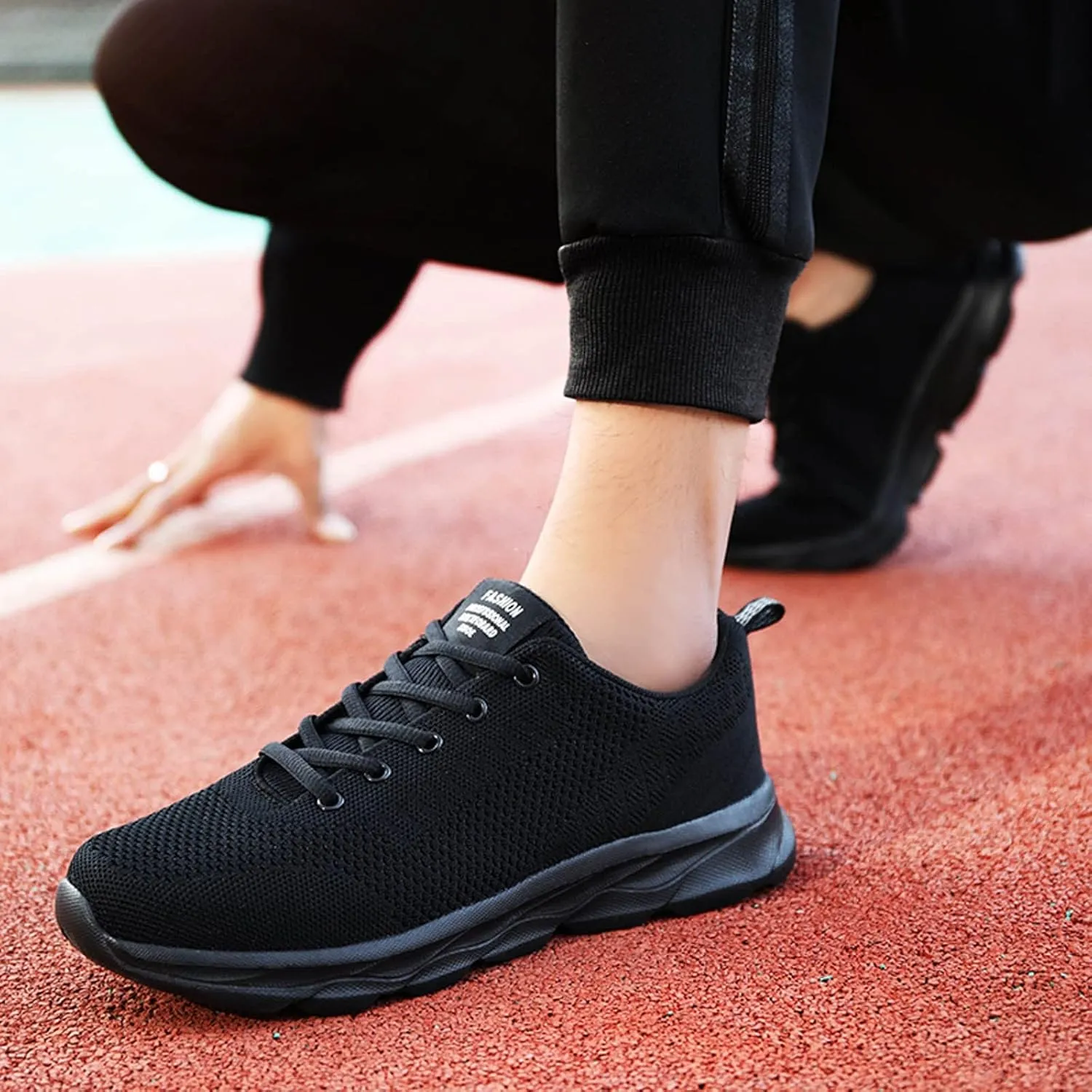 Comfortable Fashion Shoes Lace-up Men's Sports Breathable Lightweight Running Men's Mens Sneaker Shoe Laces, 8.5