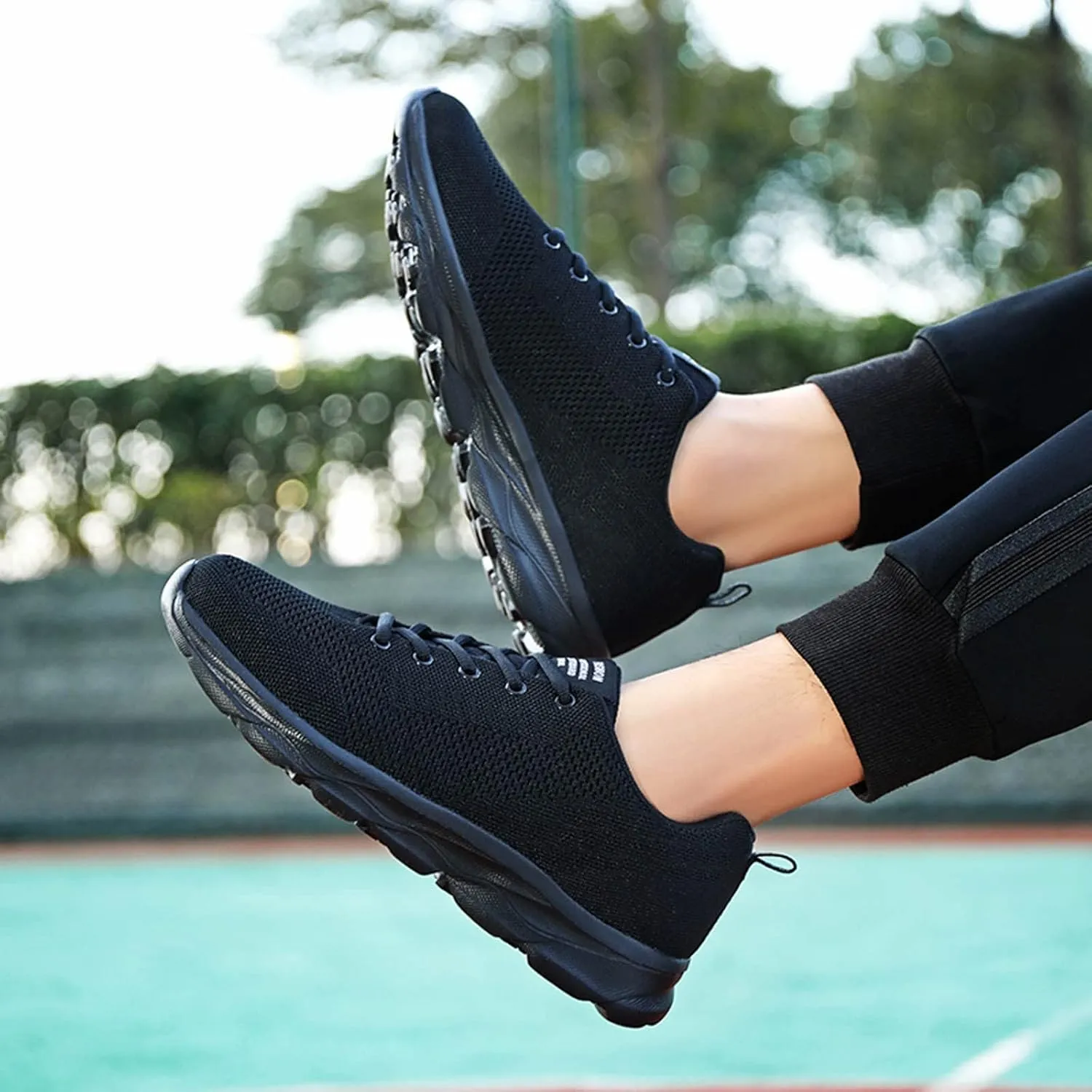 Comfortable Fashion Shoes Lace-up Men's Sports Breathable Lightweight Running Men's Mens Sneaker Shoe Laces, 8.5