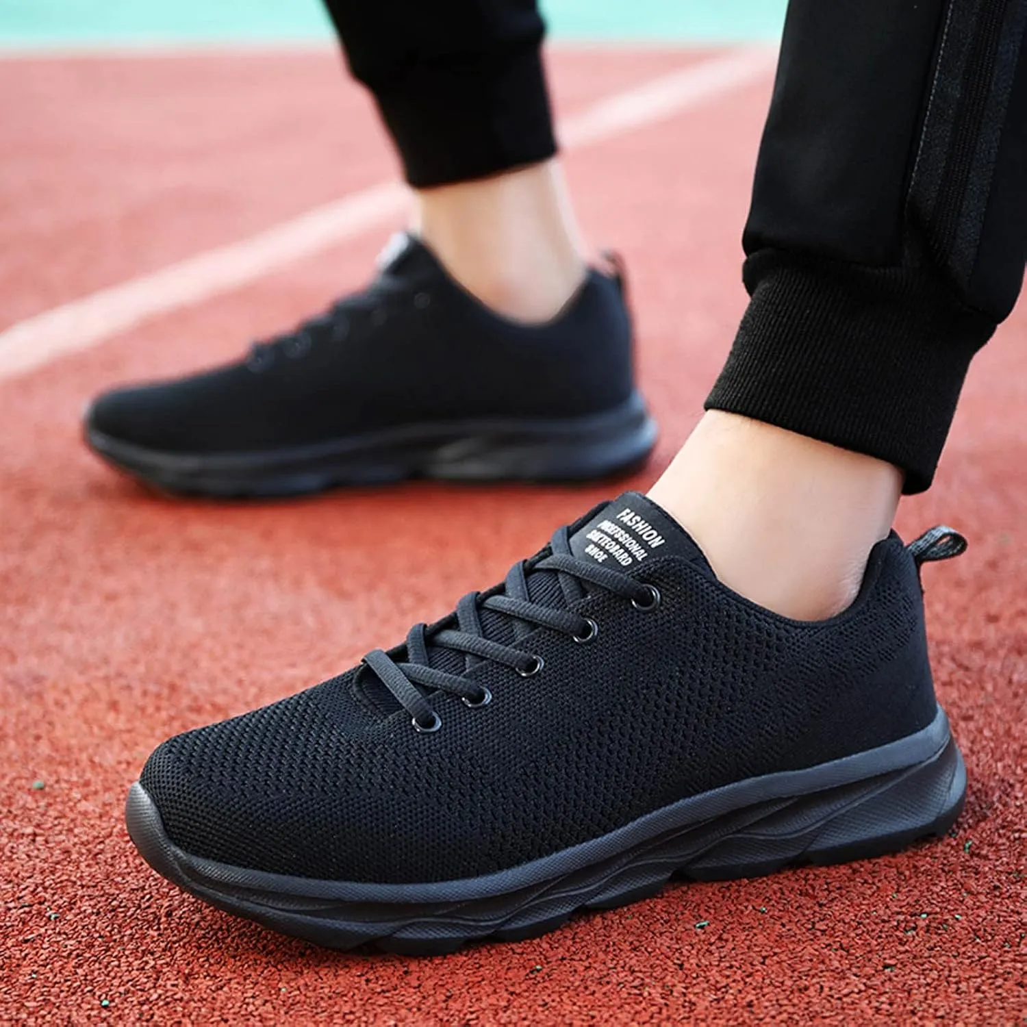 Comfortable Fashion Shoes Lace-up Men's Sports Breathable Lightweight Running Men's Mens Sneaker Shoe Laces, 8.5