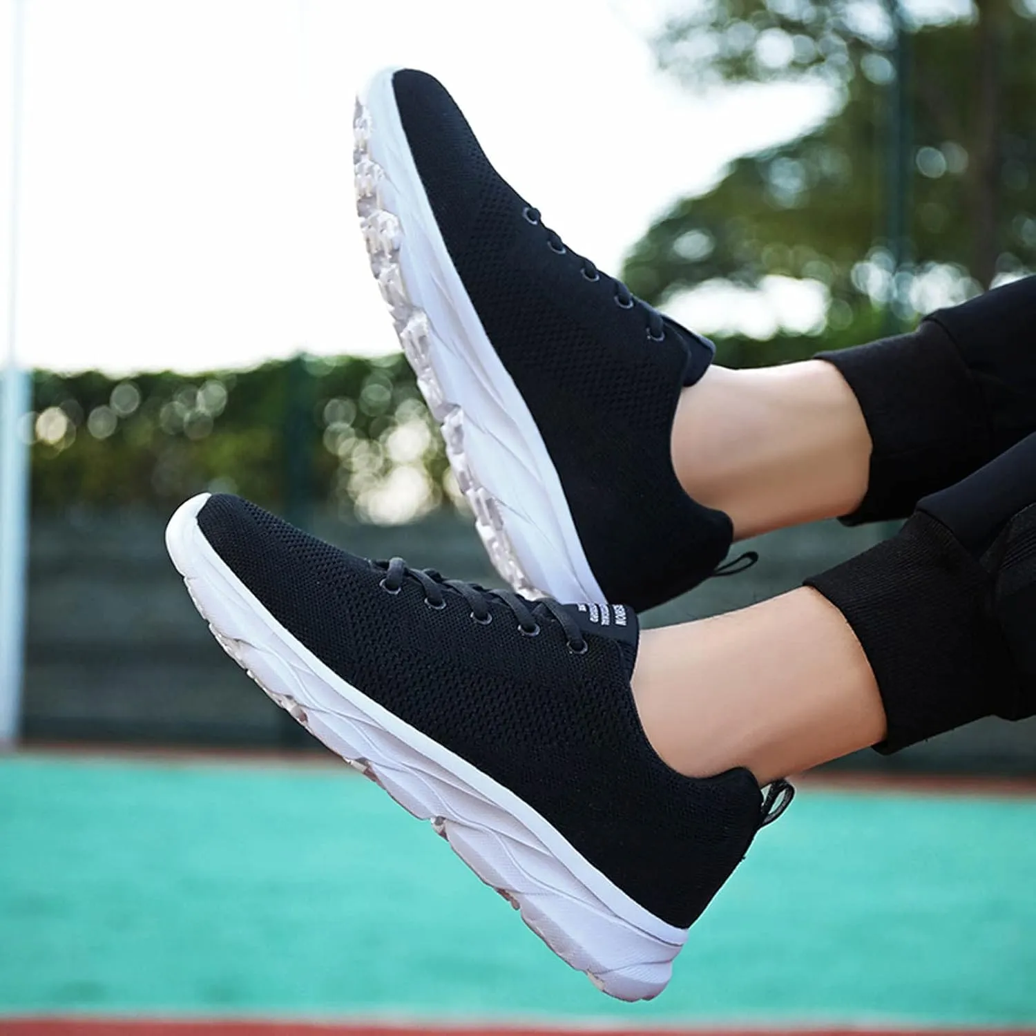 Comfortable Fashion Shoes Lace-up Men's Sports Breathable Lightweight Running Men's Mens Sneaker Shoe Laces, 8.5
