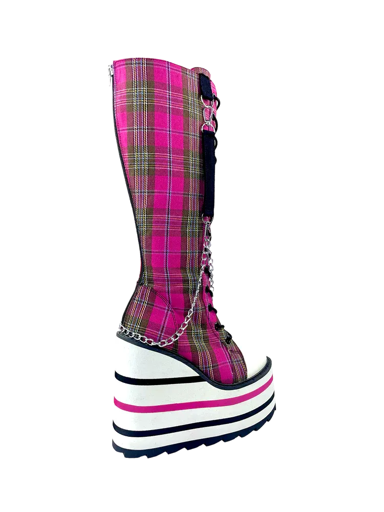 DETENTION BNDG PINK PLAID