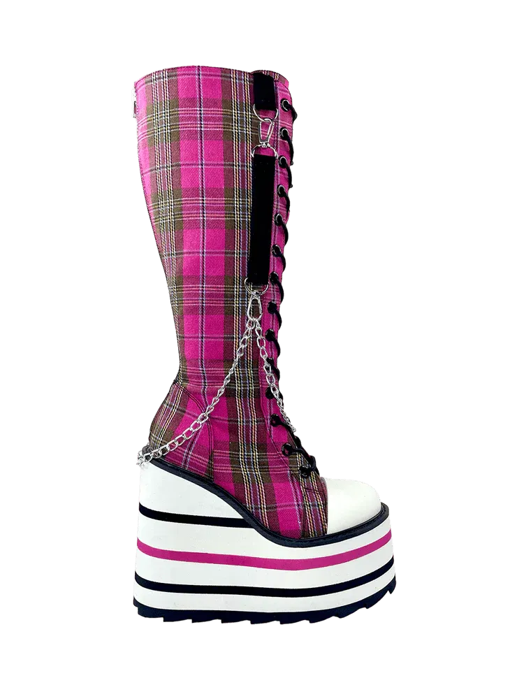 DETENTION BNDG PINK PLAID