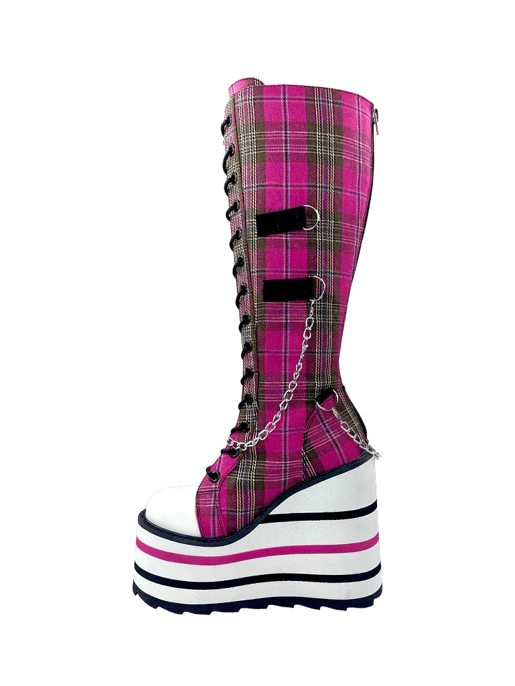 DETENTION BNDG PINK PLAID