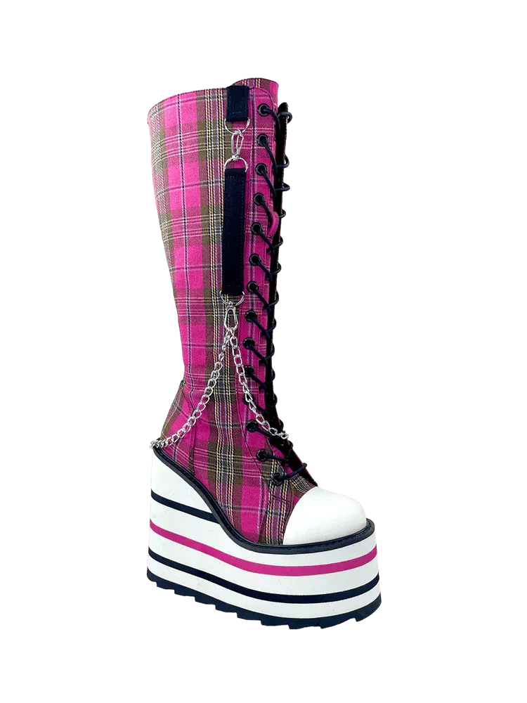 DETENTION BNDG PINK PLAID