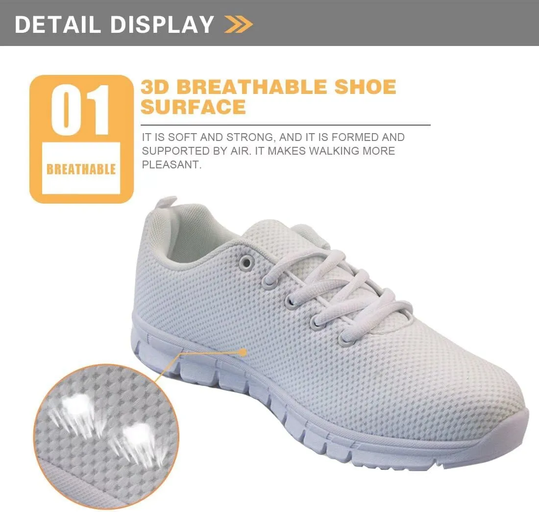 GIFTPUZZ Running Shoes for Men, Comfortable Walking Shoes Adult Running Shoes, Athletic Sneaker Mesh Fabric