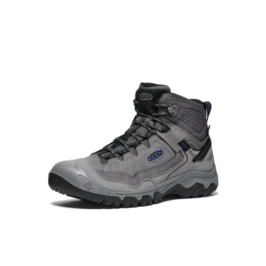 Men's Targhee IV Waterproof Hiking Boot  |  Steel Grey/Coronet Blue