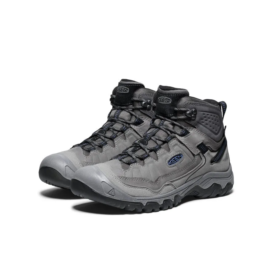 Men's Targhee IV Waterproof Hiking Boot  |  Steel Grey/Coronet Blue