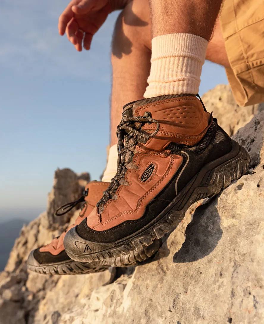 Men's Targhee IV Waterproof Hiking Boot  |  Steel Grey/Coronet Blue