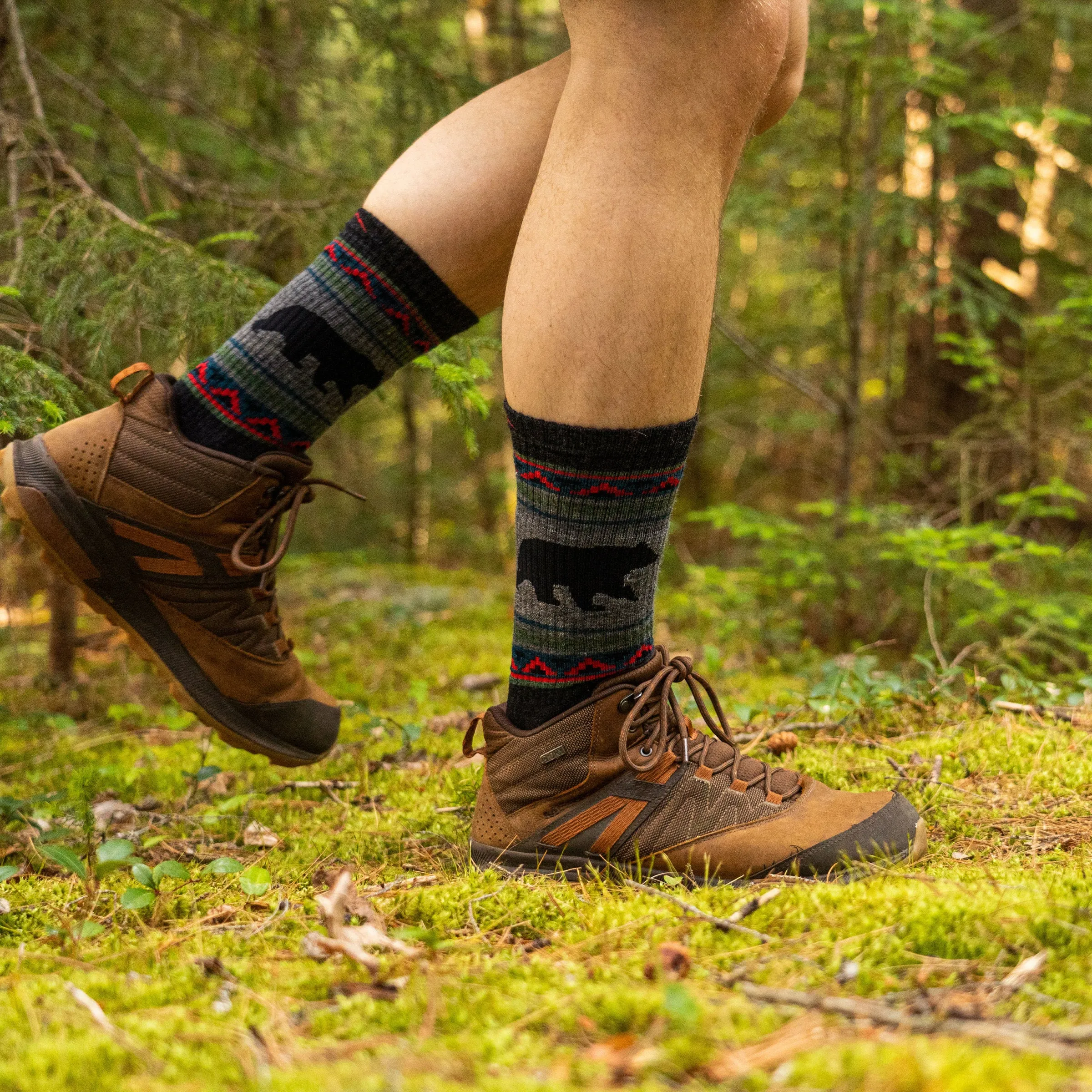 Men's VanGrizzle Boot  Midweight Hiking Sock