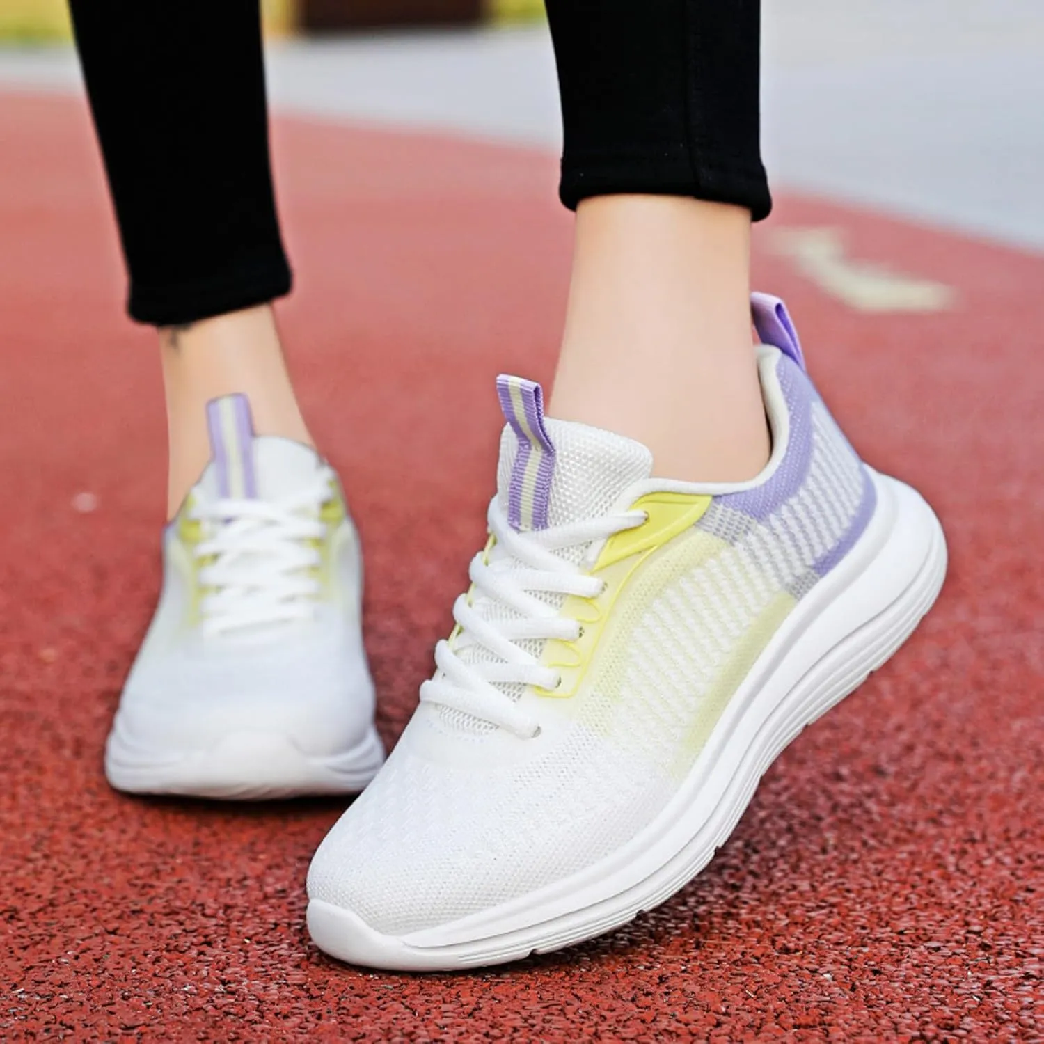 Womens Walking Sneakers Women's Running Shoes Lightweight Fashion Sneakers Non Slip Tennis Shoes Workout Sneakers